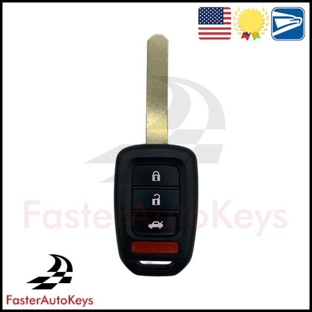 3 & 4 Button Remote Key Shell for Honda 2013-2020