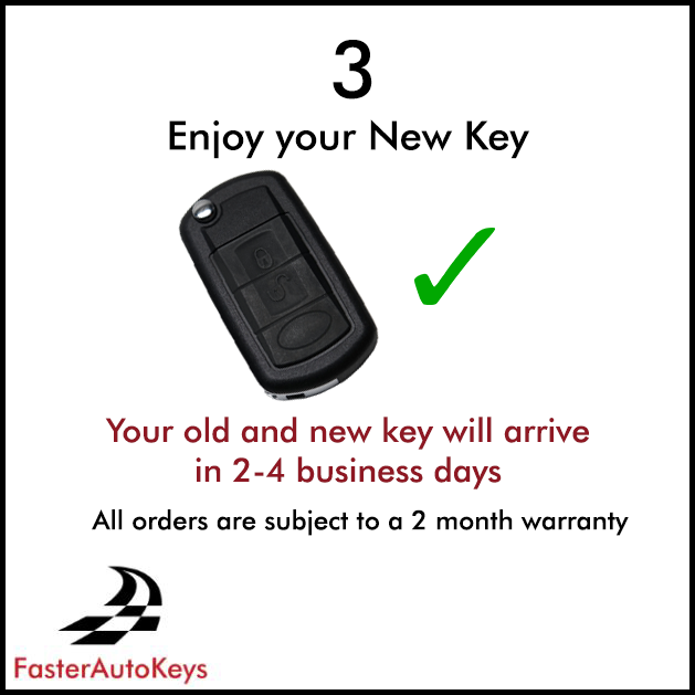 Land Rover key shell replacement service, step 3