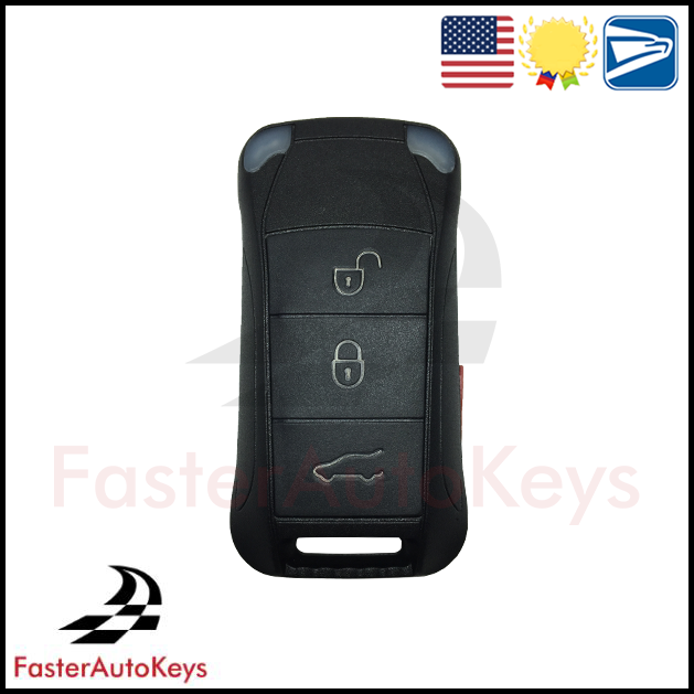 4 Button Remote Key Shell for Porsche Cayenne 2006-2012