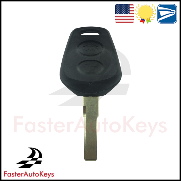2 Button Remote Key Shell for Porsche 1997-2004