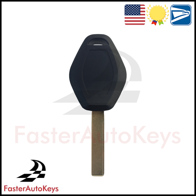 Complete 3 Button Diamond Style CAS Remote Key for BMW 2004-2010