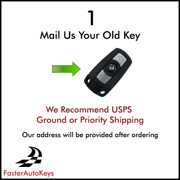 [MAIL IN SERVICE] BMW E90 Key Battery Replacement Service for 2004-2013 Keys
