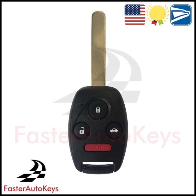Complete 3 & 4 Button Remote Key for Honda Civic 2006-2011