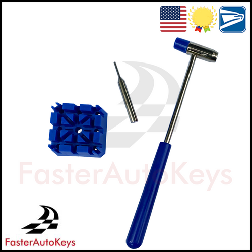 Complete Flip Key Blade Removal Tool Set