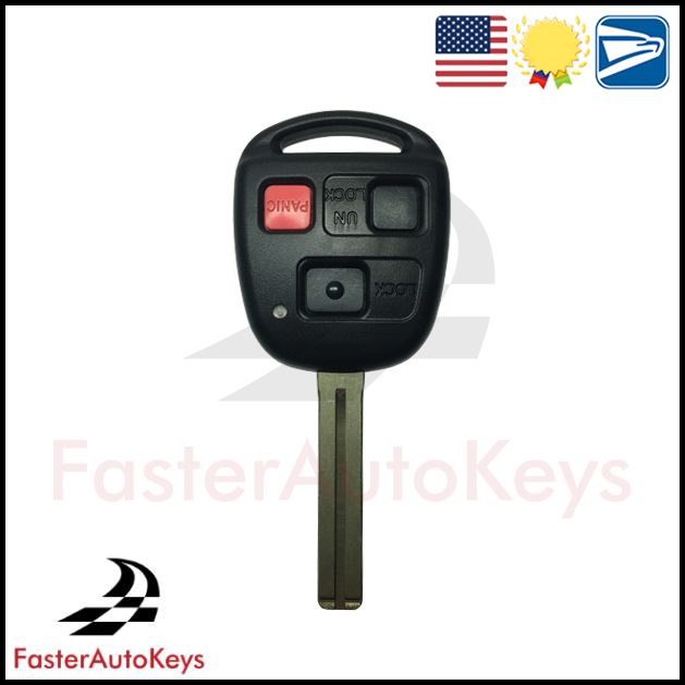 Remote 3 Button Key for Lexus GX470 2003-2009