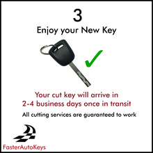 [MAIL IN SERVICE] Mail Us an Uncut Key for Cutting by Photo