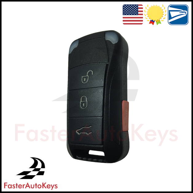 4 Button Remote Key Shell for Porsche Cayenne 2006-2012