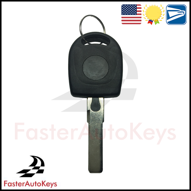 Ignition Master Key with Transponder Chip for 1997-2021 Volkswagen