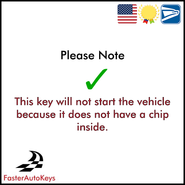 Emergency Insert Lockout Key for Ford 2011-2024 - FasterAutoKeys
