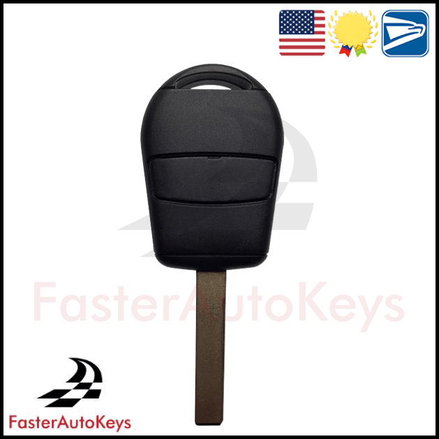 Complete 3 Button Key with OEM Remote for Land Rover 2002-2006 - FasterAutoKeys
