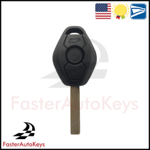 Complete Diamond Style 3 Button CAS Remote Key for BMW 2004-2010 - FasterAutoKeys