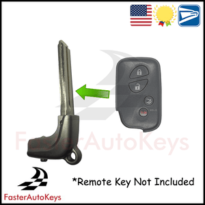 Emergency Insert Key Blade for HYQ14AAB Lexus 2005-2011 - FasterAutoKeys