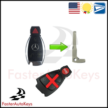 Emergency Lockout Key Blade for Mercedes 1998-2016 - FasterAutoKeys