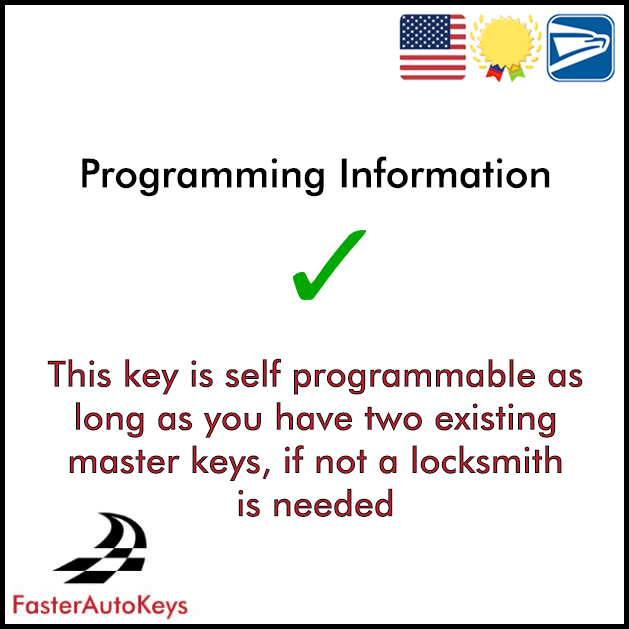 Ignition Master Key with Transponder Chip for Ford 1996-2006 - FasterAutoKeys