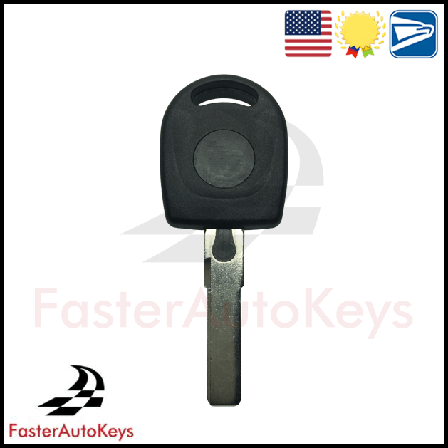 Ignition Master Key with Transponder Chip for 1997-2017 Volkswagen - FasterAutoKeys