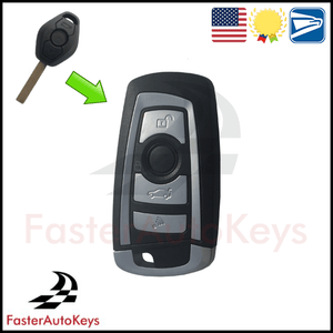 Modern Styled Upgraded Flip Key for 1996-2010 BMW 