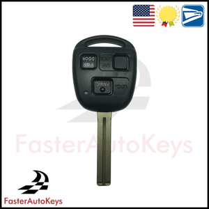Remote 3 Button Key for Lexus RX SUV 2004-2009 